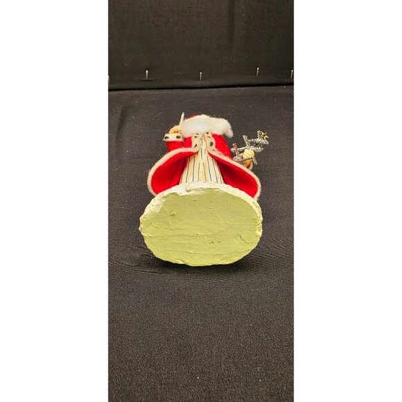 Rare Handcrafted Folk Art Patriot Santa Christmas Figure by Bethany Lowe - Picture 8 of 8